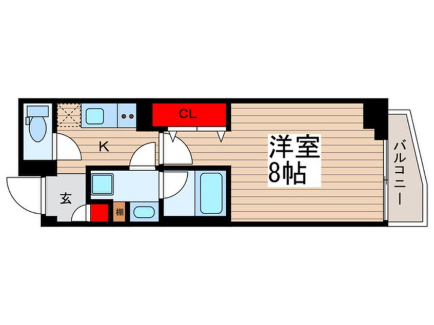 間取図 MAXIV　scene墨田(505)