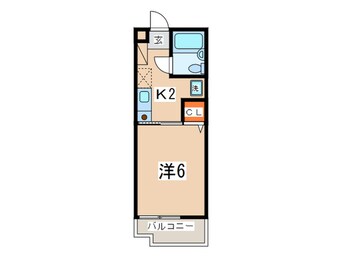 間取図 カ－サビアンカ