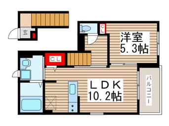 間取図 スックワームJ
