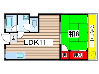 間取図 豊和都マンション