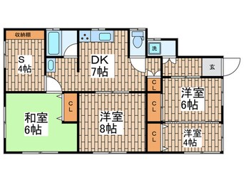 間取図 レッドハウス