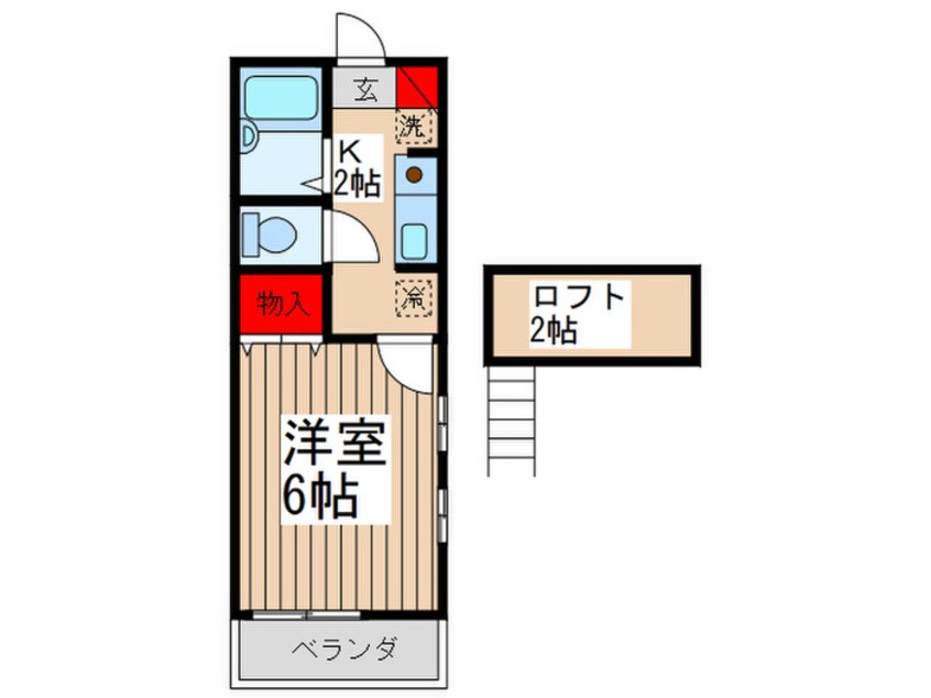 間取図 カ―サ　エストレ―ラ