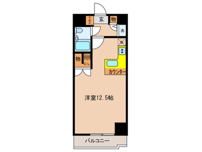 間取図 ベロ－チェ高輪