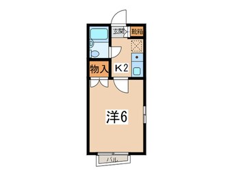 間取図 スト－クハイツムラタ