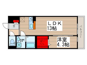 間取図 リブリ・二ツ木
