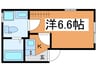 ロゼラ富士見台 1Kの間取り