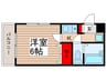 フレシ－ルコ－ト 1Kの間取り