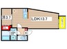 ＲＥＧＡＬＥＳＴ千葉 1LDKの間取り