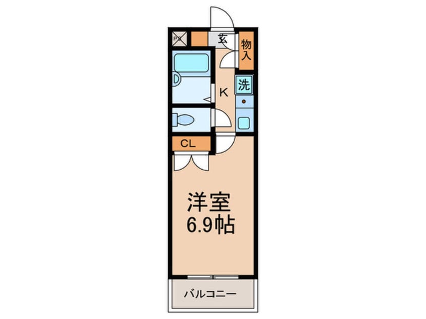 間取図 ヴァンテアン矢向