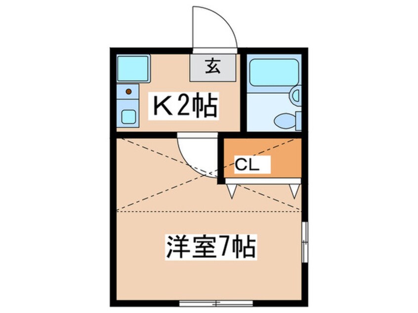 間取図 タマハイム