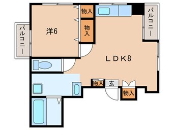 間取図 ランカスター