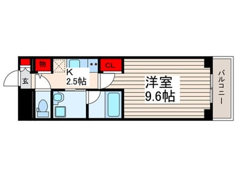 間取図 ローレルコート
