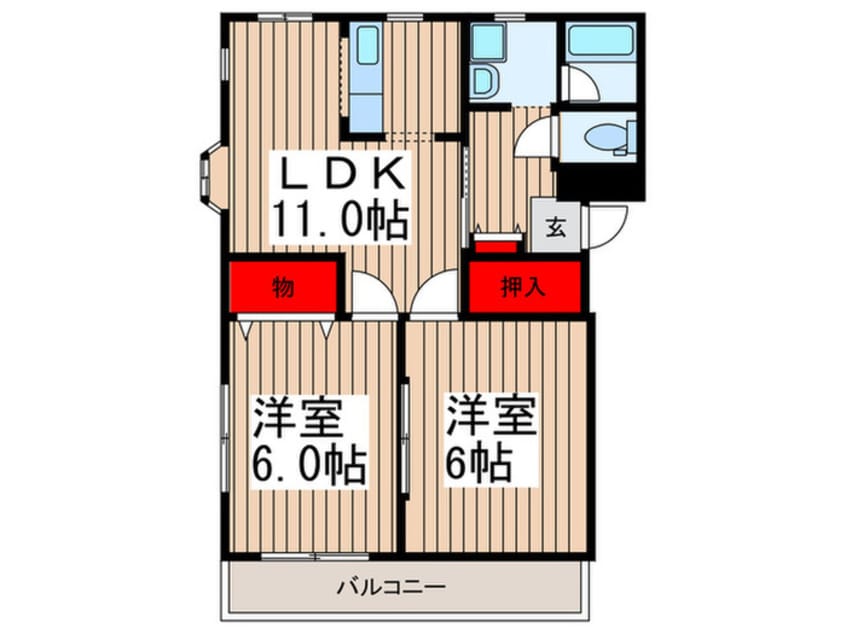 間取図 第３アーベルハイツ
