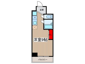 間取図 カーサ錦糸町(418)