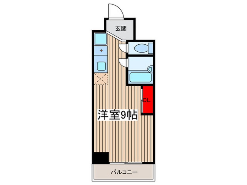 間取図 カーサ錦糸町(418)