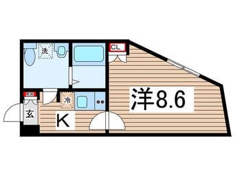 間取図 ラシクラス小岩駅前