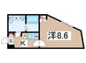 ラシクラス小岩駅前 1Kの間取り