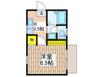 間取図 ジョリメゾン鵠沼