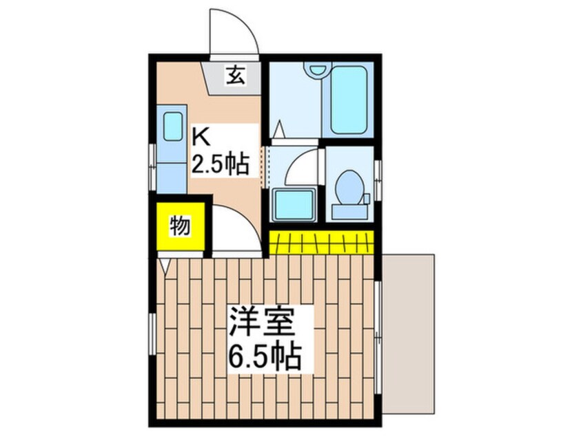 間取図 ジョリメゾン鵠沼