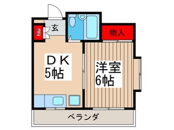 間取図 フラット市川