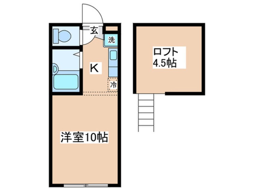 間取図 アルシオ－ネ相模大野