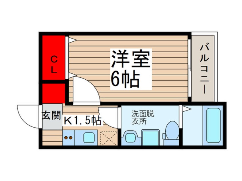 間取図 ベルメント陣屋前Ａ棟