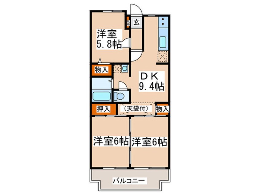 間取図 シティパル