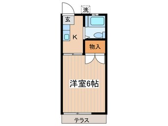 間取図 ブルーム一ツ橋