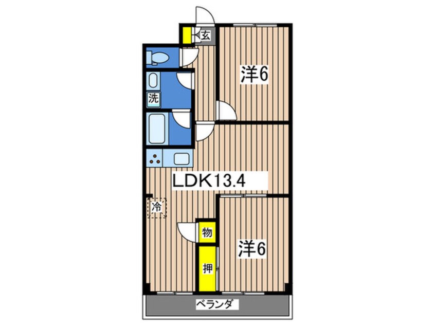 間取図 縄マンション