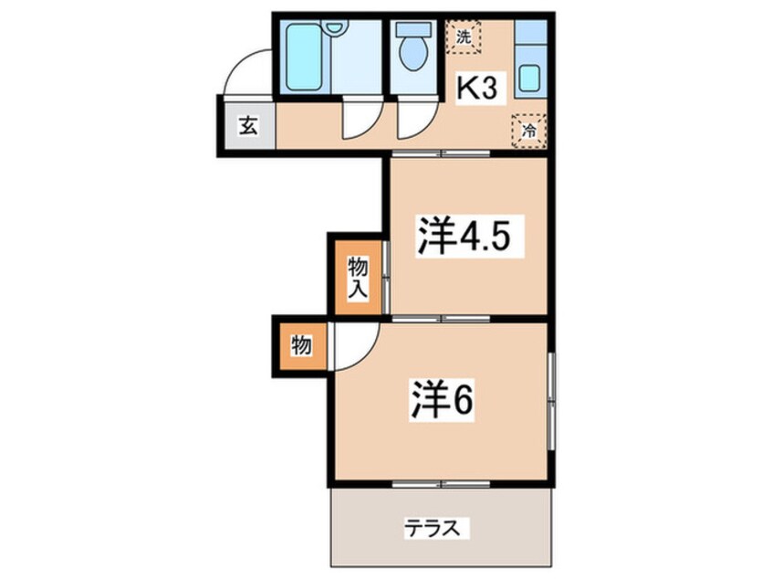 間取図 アルティス富士見