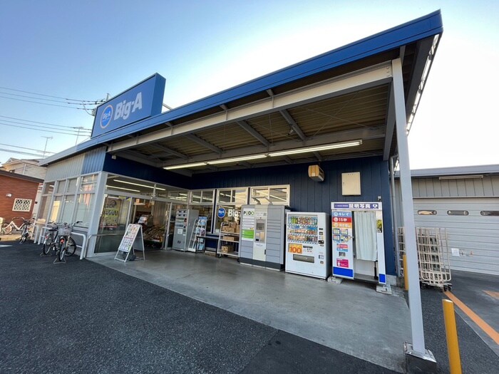 ビッグ・エー狭山広瀬東店(ディスカウントショップ)まで1000m ソレジオ