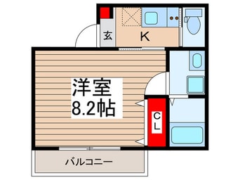 間取図 キャメルふじみ野5