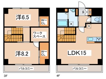 間取図 RURBAN HASHIMOTO