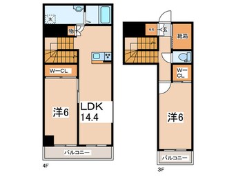 間取図 RURBAN HASHIMOTO