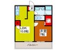 レルム 1LDKの間取り