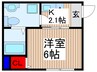 仮)柏原様新築計画 1Kの間取り
