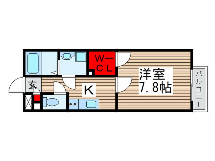 間取図 アムールブション