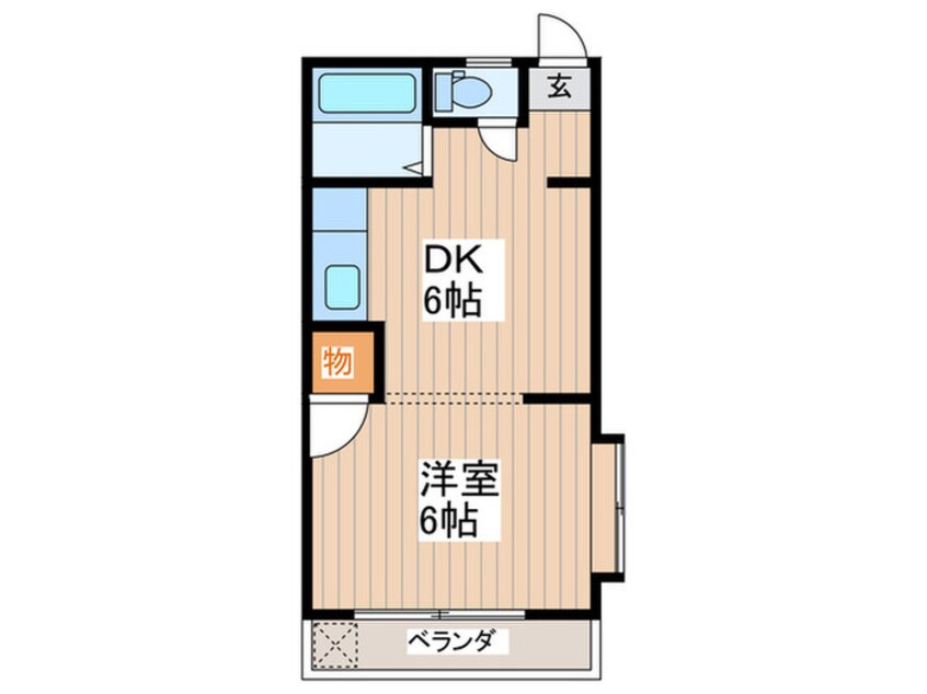 間取図 石倉ハイツ