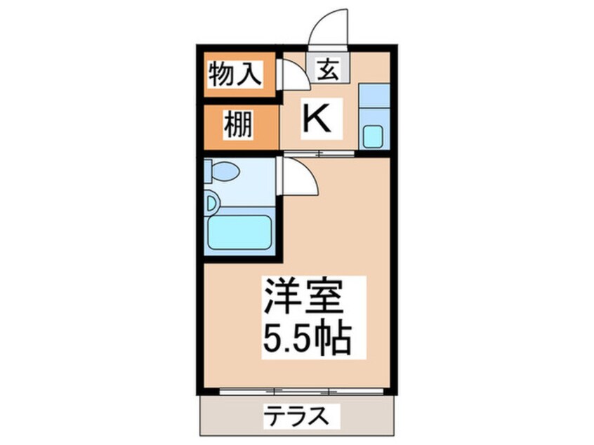 間取図 浅黄荘