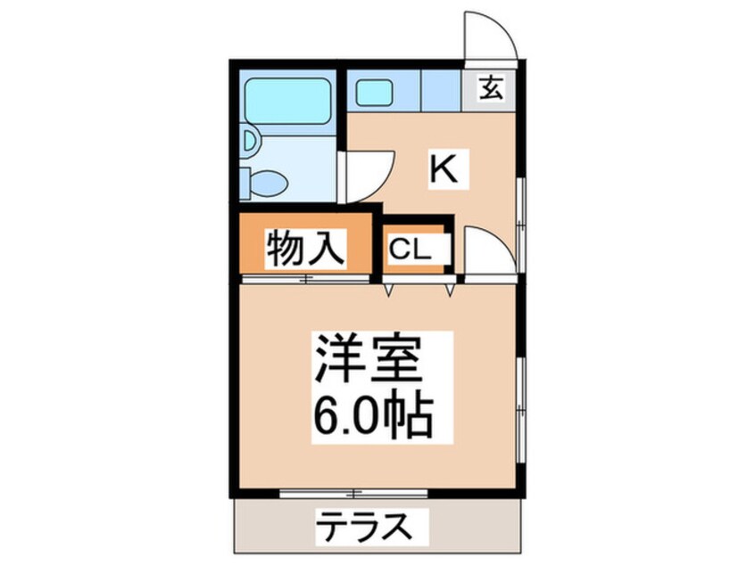 間取図 浅黄荘