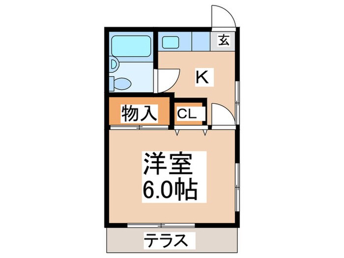 間取り図 浅黄荘