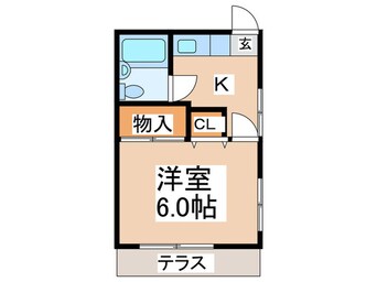 間取図 浅黄荘