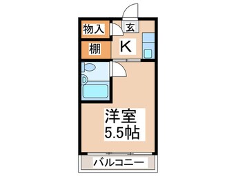 間取図 浅黄荘