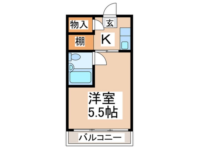 間取図 浅黄荘