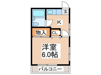 間取図 浅黄荘