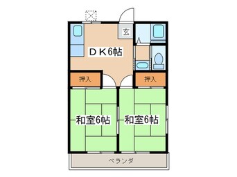 間取図 第二桐山ハイツ