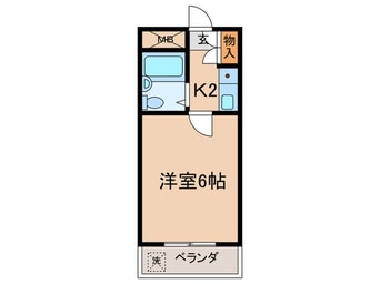 間取図 セブンスターハイツ上北沢