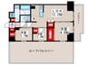 コンフォリア東葛西 3LDKの間取り
