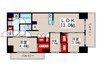 コンフォリア東葛西 3LDKの間取り