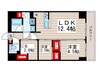 コンフォリア東葛西 2LDK+Sの間取り